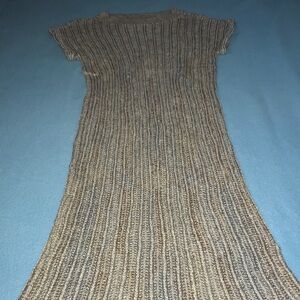 JHANE BARNES silk blend sweater knit custom soft dress RARE vintage NEW size S